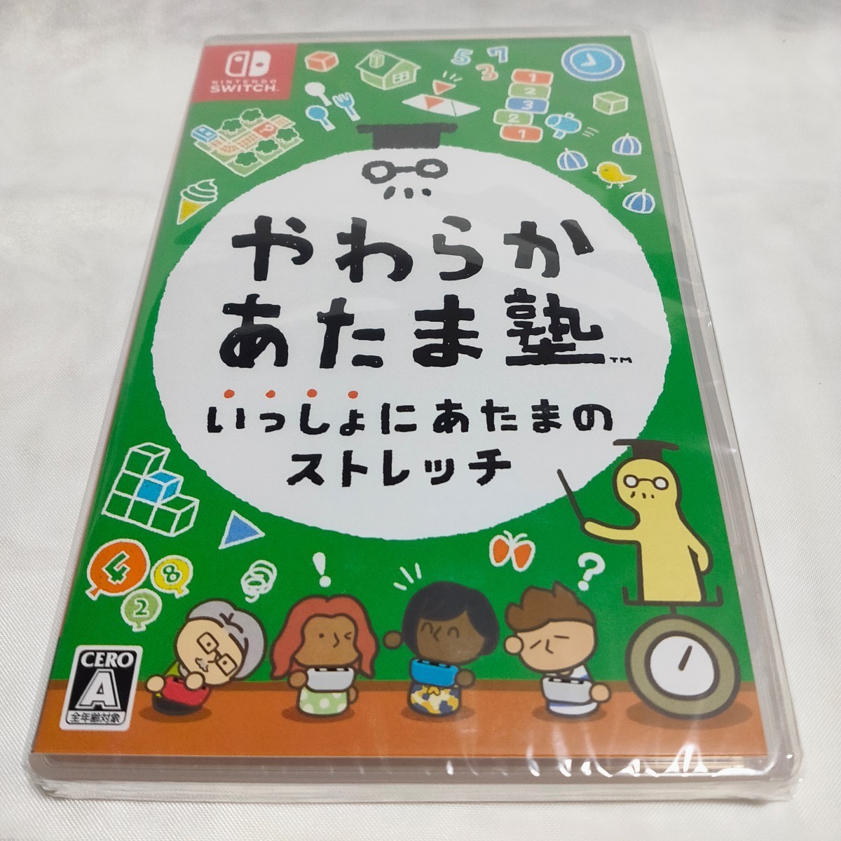 ☆未開封2本セット☆やわらかあたま塾 いっしょにあたまのストレッチ+世界のアソビ大全51 任天堂スイッチ用ソフト