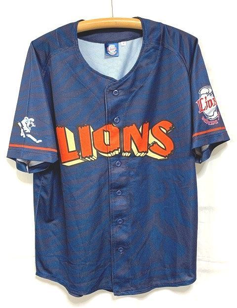 プロ野球 西武ライオンズ SEIBU LIONS 2014 ジャングル大帝 球場配布 FC入会 ユニフォーム サイズM [a6-0009]_画像2