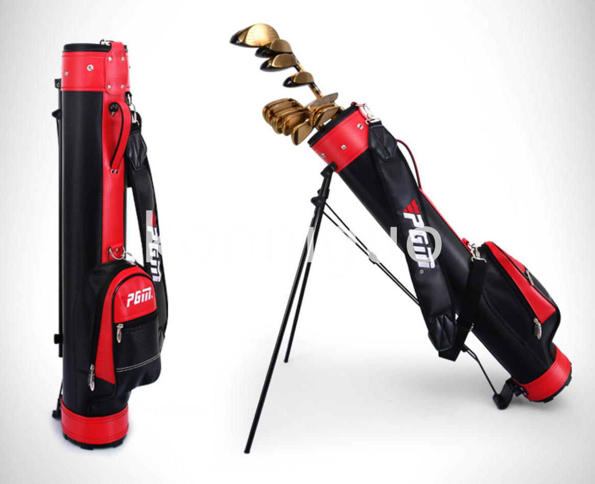 ゴルフバッグ セルフスタンド式 大容量ポケット メンズ レディースゴルフ セルフスタンドバッグ スタンド式 クラブバッグ GF06_画像10