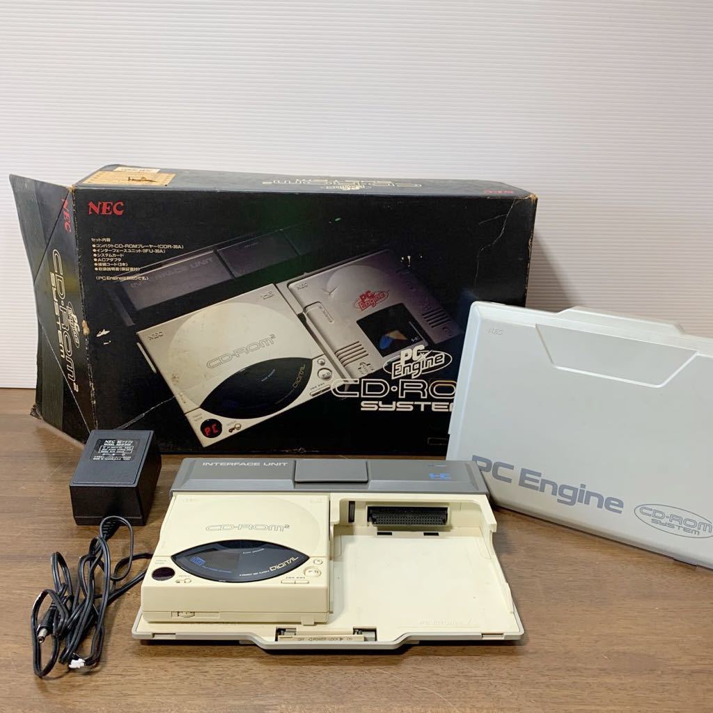 NEC IFU-30A PCエンジン+CD-ROM2 本体 NEC PC Engine 箱付き ゲーム