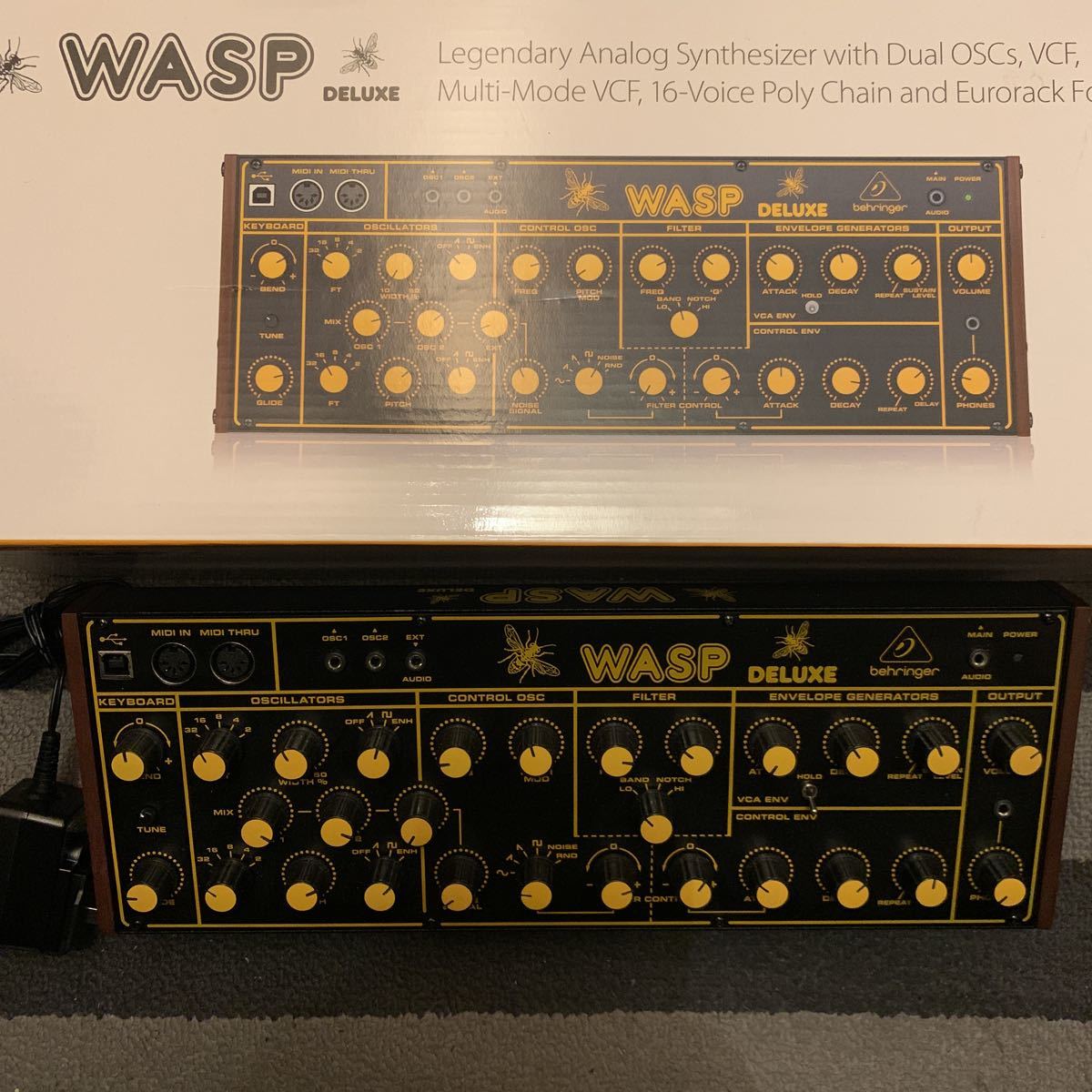 Behringer WASP Deluxe 新品同様 www.gastech.com.tr