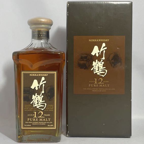 NN0707 023 未開封 未開栓 古酒 NIKKA ニッカ WHISKY 竹鶴12年 竹鶴