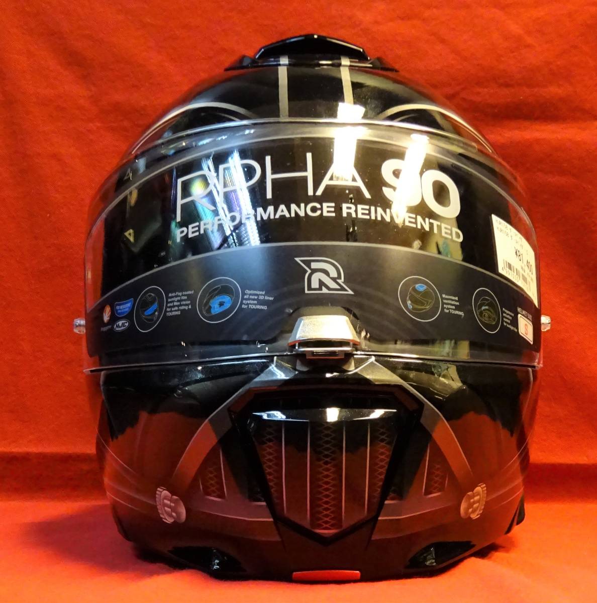 HJC　スターウォーズ　ダースベイダー　RPHA 90 ヘルメット　Sサイズ　STARWARS　DARTH VADER　RS TAICHI　HJH158_画像2