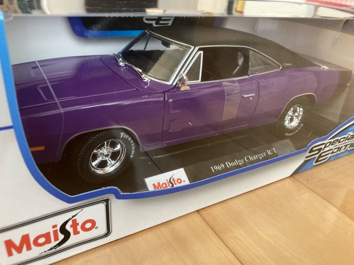 オープニングセール】 マイスト 1969 ダッジ チャージャー R T 紫 ...