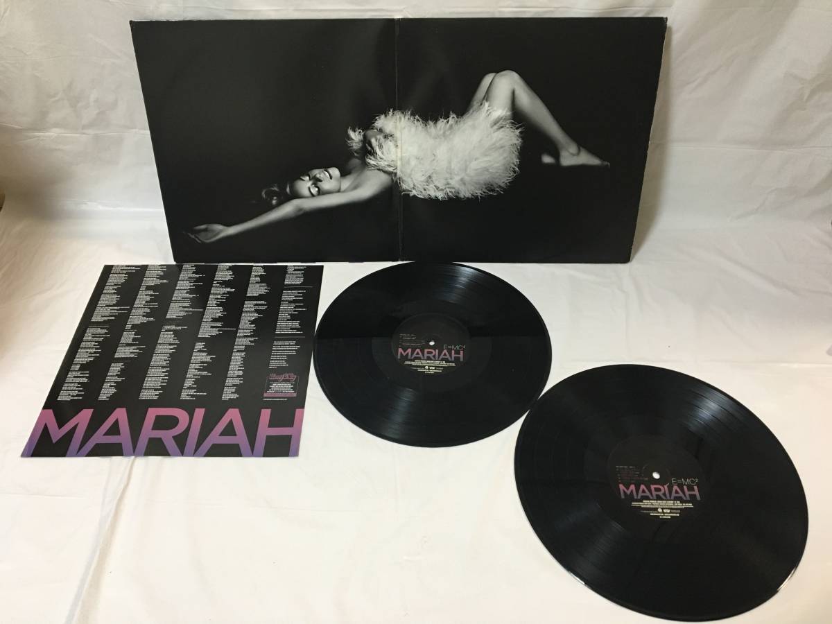 ☆P313☆LP レコード MARIAH CAREY　マライア・キャリー E=MC2 2枚組 B0010272-01_画像3