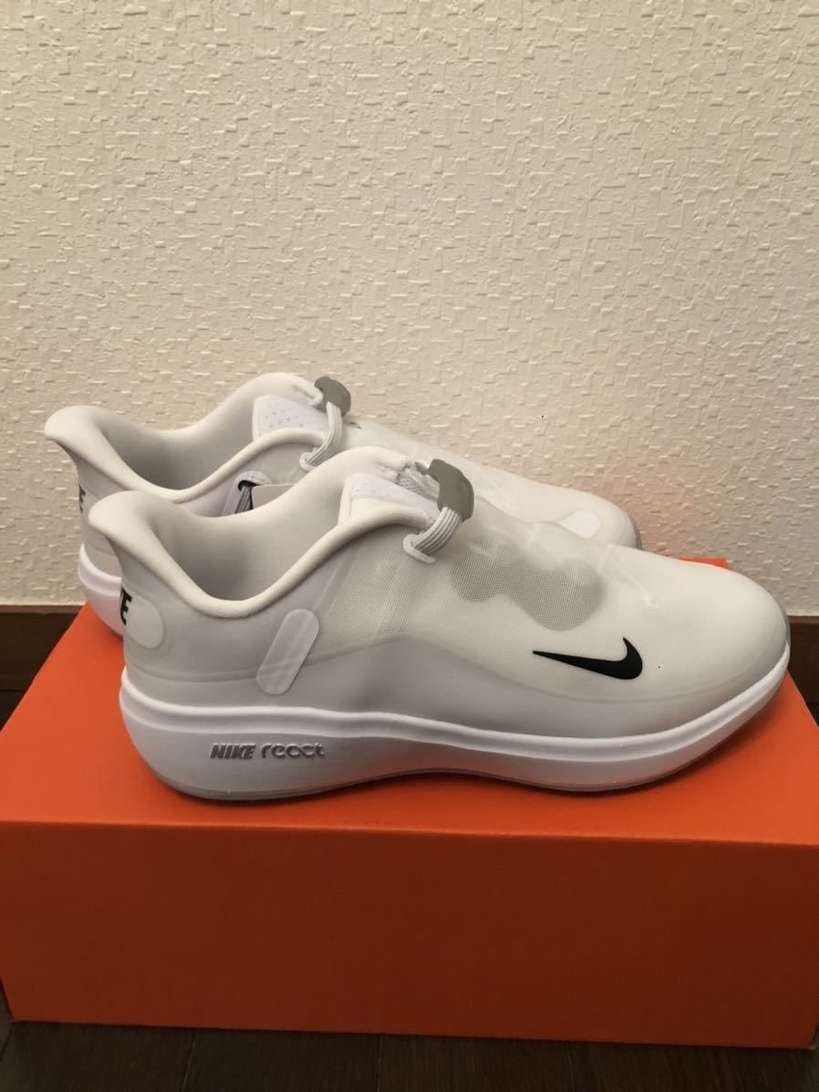 NIKE Nike Golf задний kto Ace Tour широкий wi мужской 24.5cm белый черный женский туфли для гольфа 