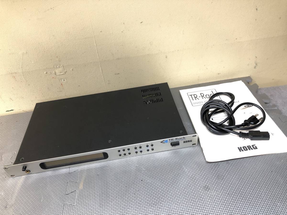 KORG コルグ TR-Rack MODEL TRR 音源モジュール tahiticrew.com