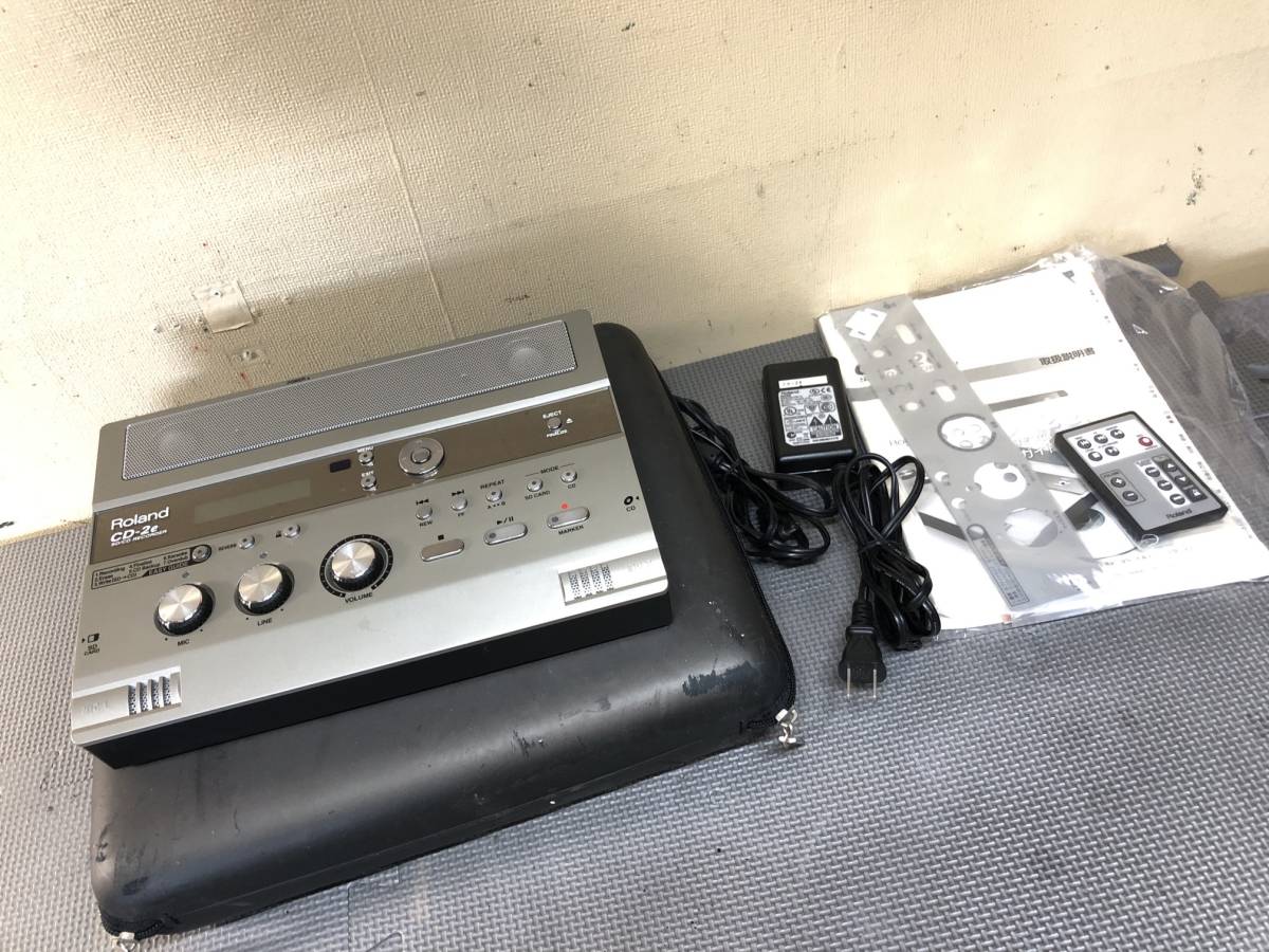 ついに再販開始!】 Roland CD-2e ローランド 録音機材 cerkafor.com