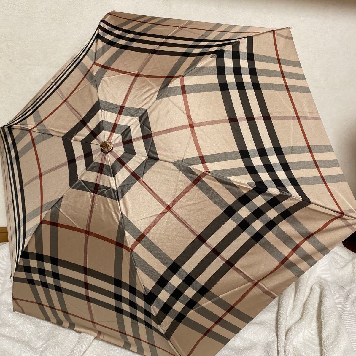 BURBERRY バーバリー 折りたたみ傘 ノバチェック