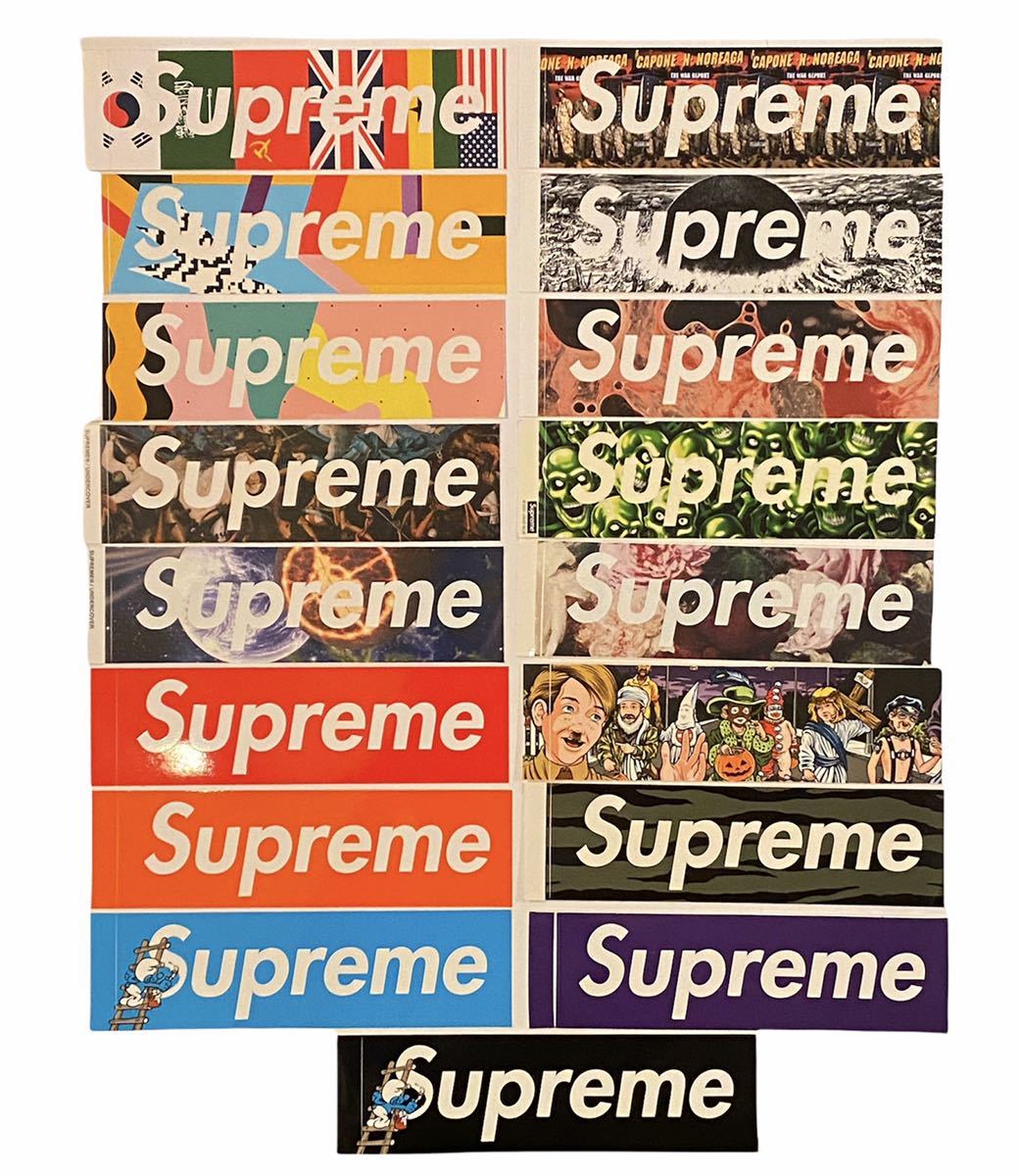 Supreme 歴代ステッカー88枚セット コレクター必見です シュプリーム