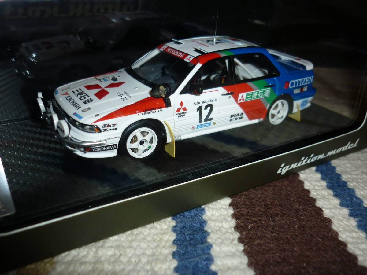 Yahoo!オークション - IGモデル 1/43 三菱 ギャラン VR-4 (#12 Yahoo!オークション - IGモデル 1/43 三菱 ギャラン VR-4 (#12