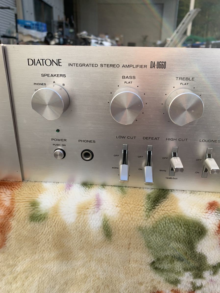 ☆希少品☆ DIATONE プリメインアンプ DA-U660 ビンテージ レトロ