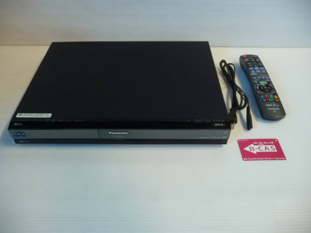 美品 Panasonic パナソニック DIGA ディーガ BDレコーダー ブルーレイレコーダー DMR-BW830 2番組同時録画 W録画 リモコン付 Panasonic(パナソニック) ディーガ DMR-2W102
