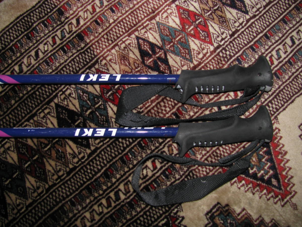 LEKI/reki stock / paul (pole) JAPAN LIMITED EDTION 105.42~ б/у 