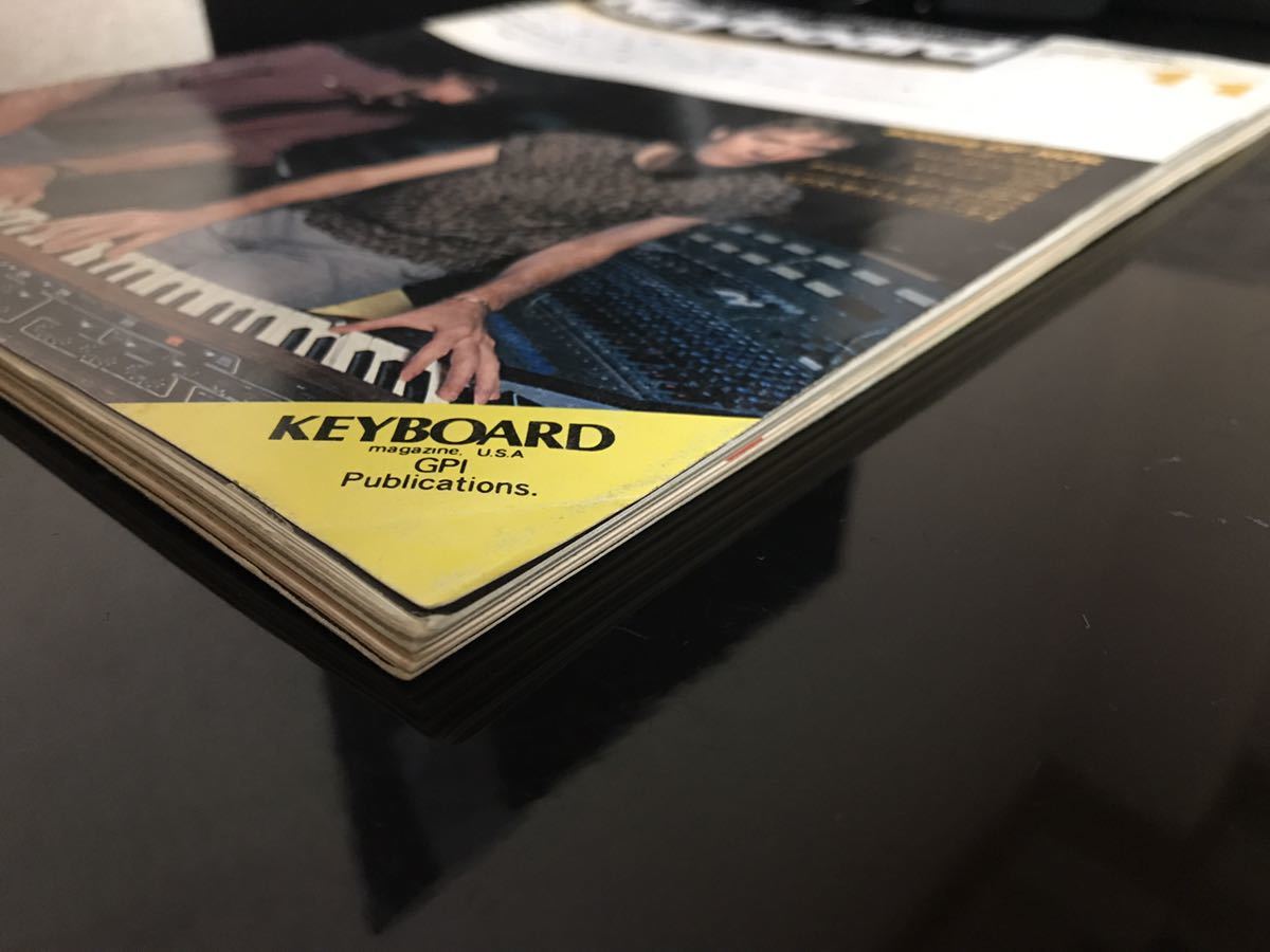 【即決・送料込み】Keyboard Magazine 1982年11月 キーボードマガジン_画像4