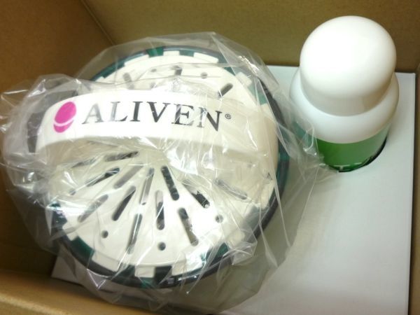 新品未使用 アライヴン ALIVEN 浴用水素発生器 ゼロジーヴァスパ 元箱取説 定価138000円 水素風呂水素水 水素スパ クエン酸