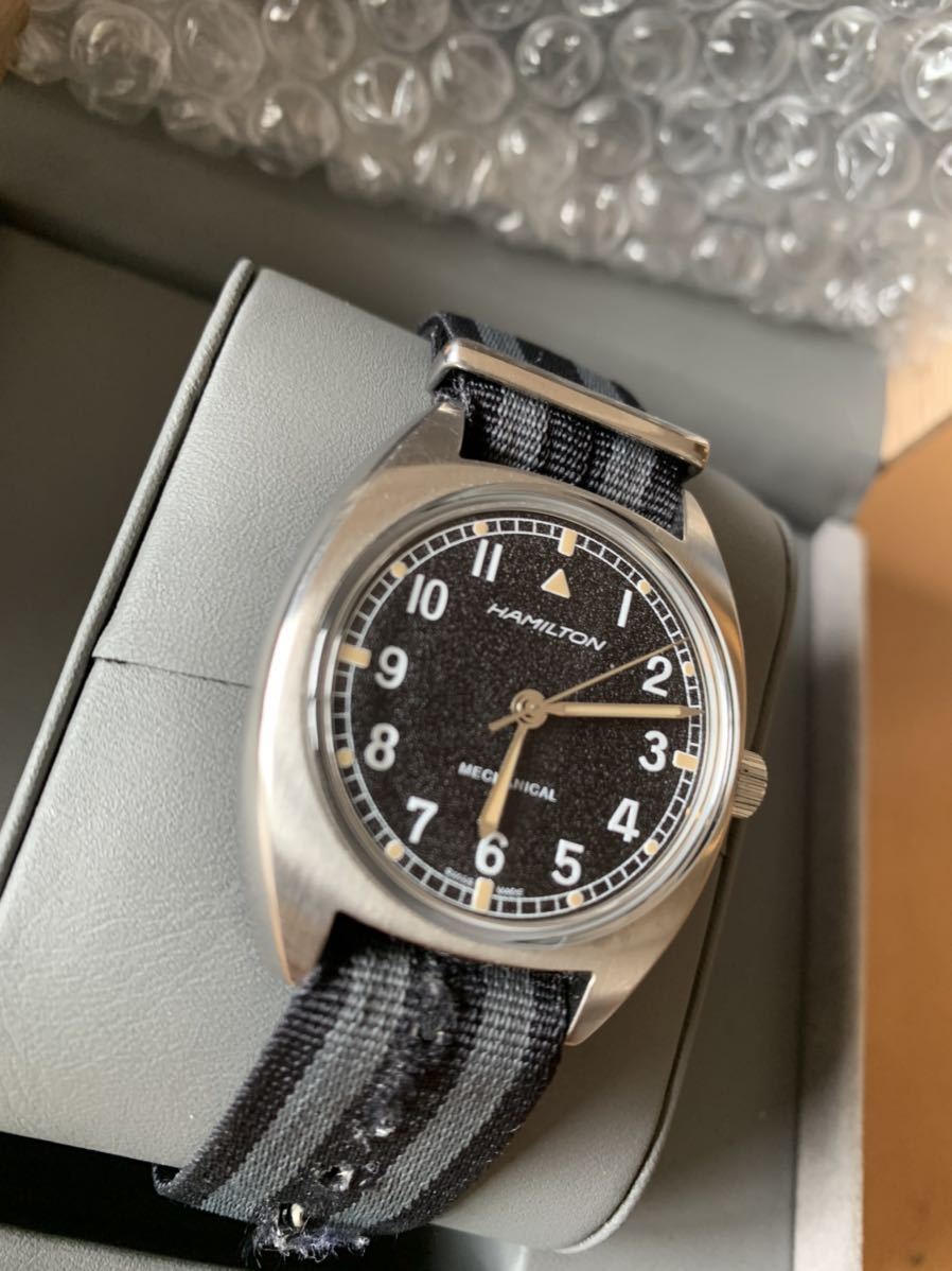 最も hamilton khaki 9445 ハミルトン カーキ ジャンク 電池切れ