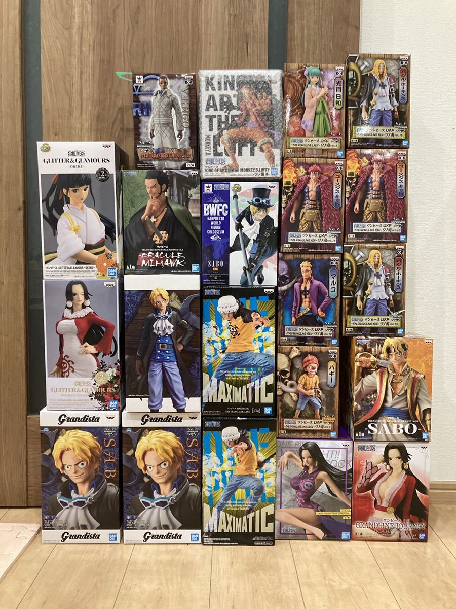 未開封品21体 ワンピース フィギュア ONE PIECE ハンコック サボ