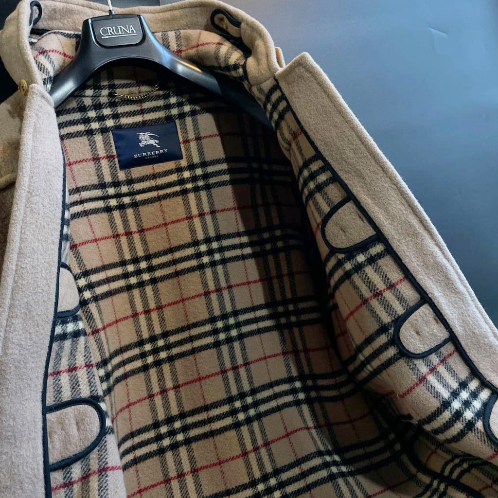 6321. BURBERRY LONDON ダッフルコート ノバチェック