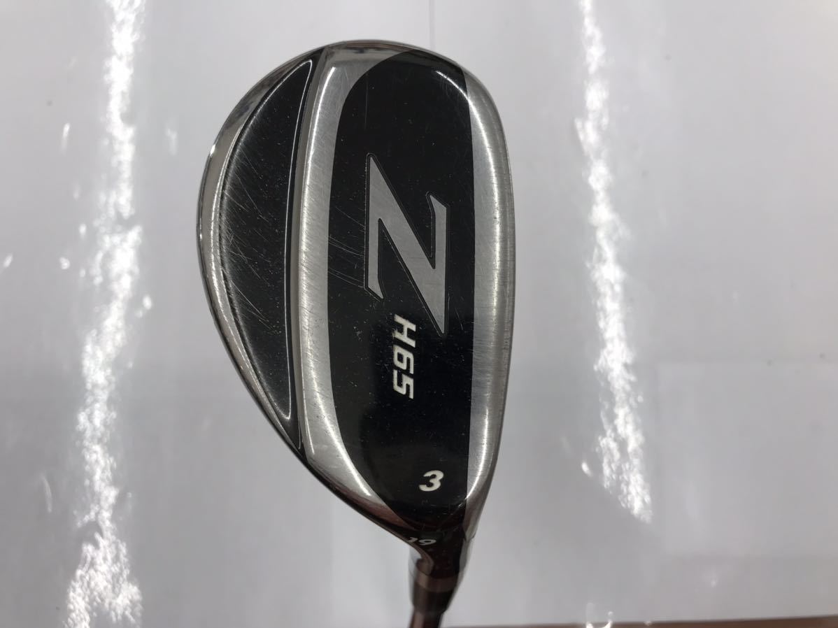 UT ダンロップ SRIXON Z H65 19度 flex:S N.S Pro980GH D.S.T メンズ右