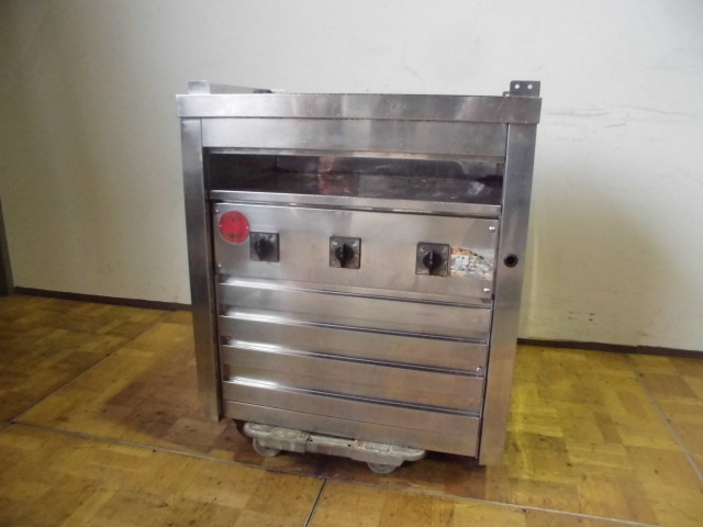 超安い品質 中古厨房 業務用 W720×D550×H900mm 火力調整5段階