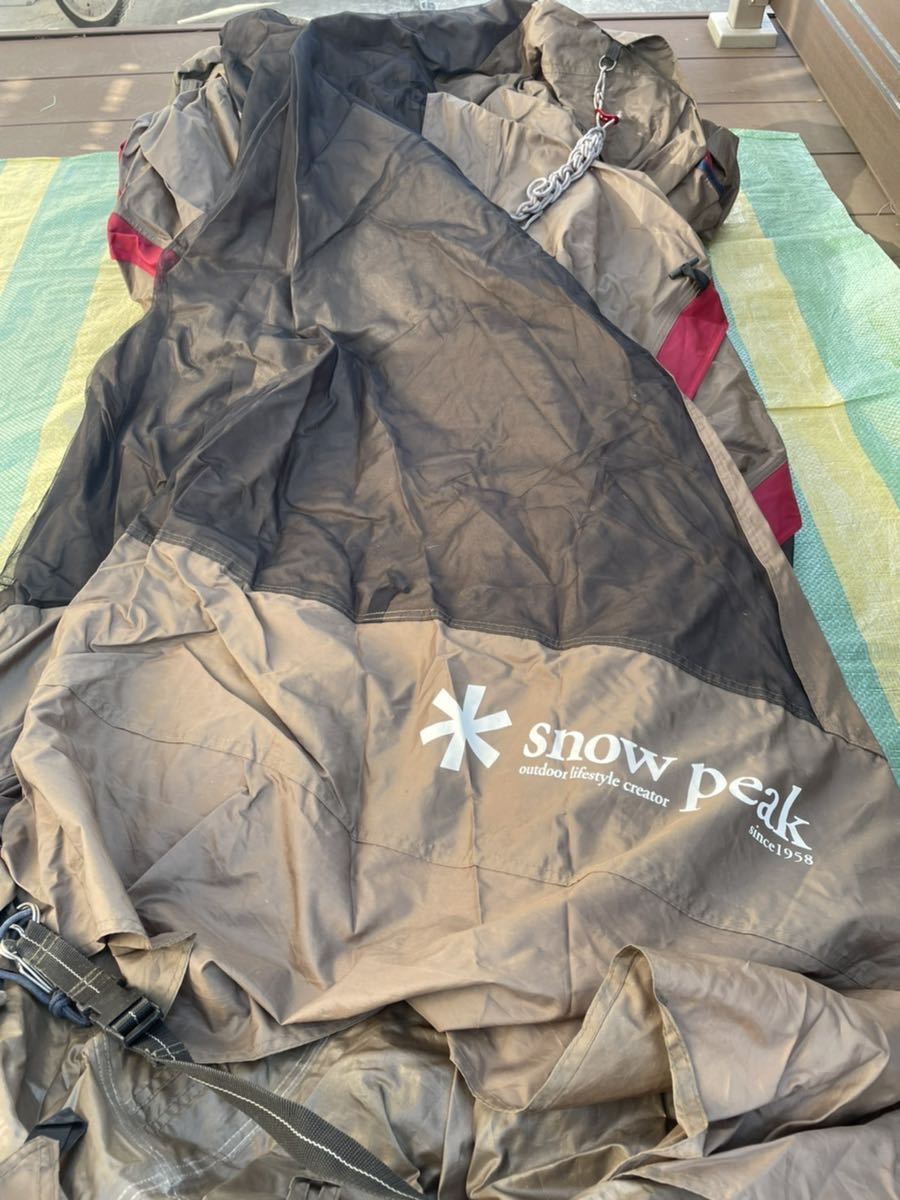 スノーピーク snow peak リビングシェルロングPro シールドルーフ セット TP-660 リビロン キャンプ テント タープ TP-660SR 定価21万円超