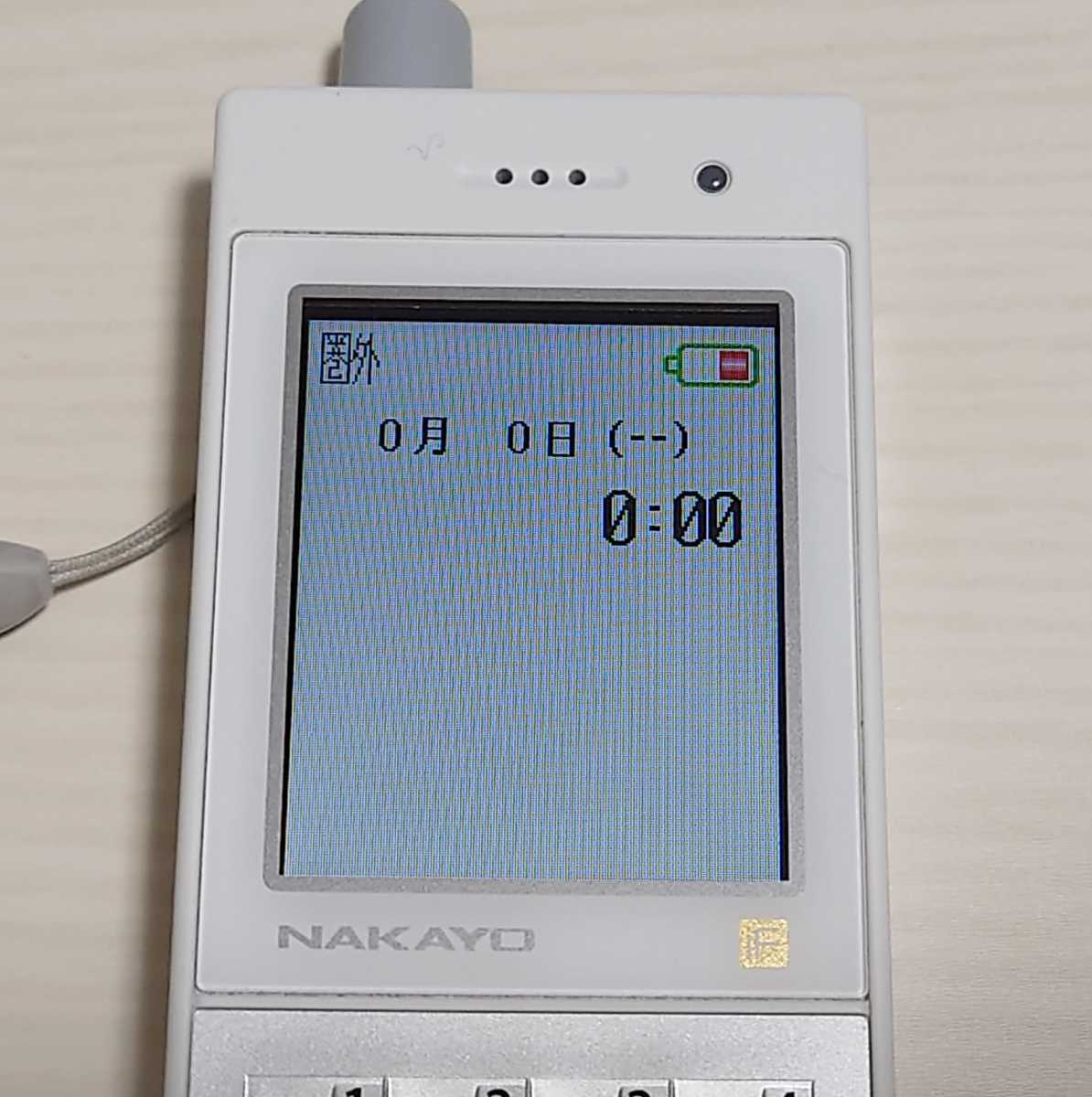 初期化済み】 2020年製 ナカヨ iF NYC-8iF-DCLS 2W デジタルコードレス