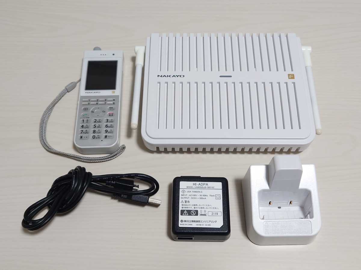 初期化済み】 2020年製 ナカヨ iF NYC-8iF-DCLS 2W デジタルコードレス