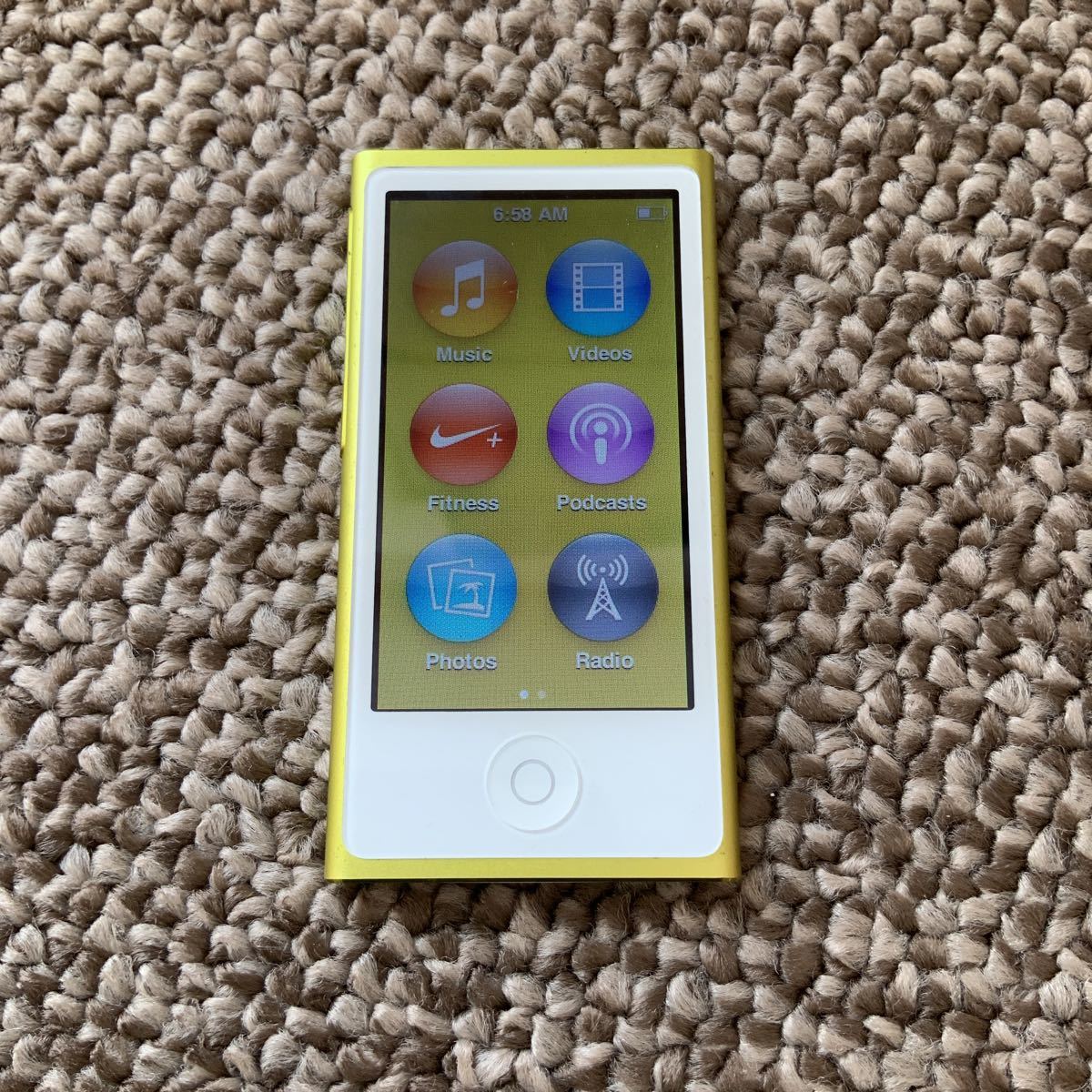 条件あり特典 【ほぼ未使用】iPod nano 第7世代 16GB Apple アップル 