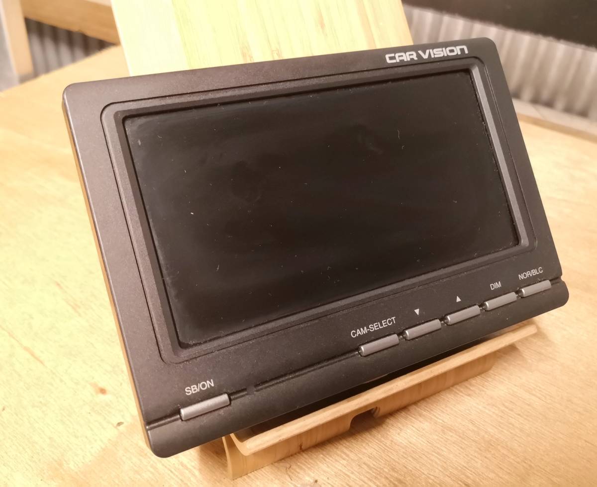 三菱 MITSUBISHI カービジョン 6 1型LCDカラーモニター CM-6000 三菱 MITSUBISHI カービジョン 6 1型LCDカラーモニター CM-6000