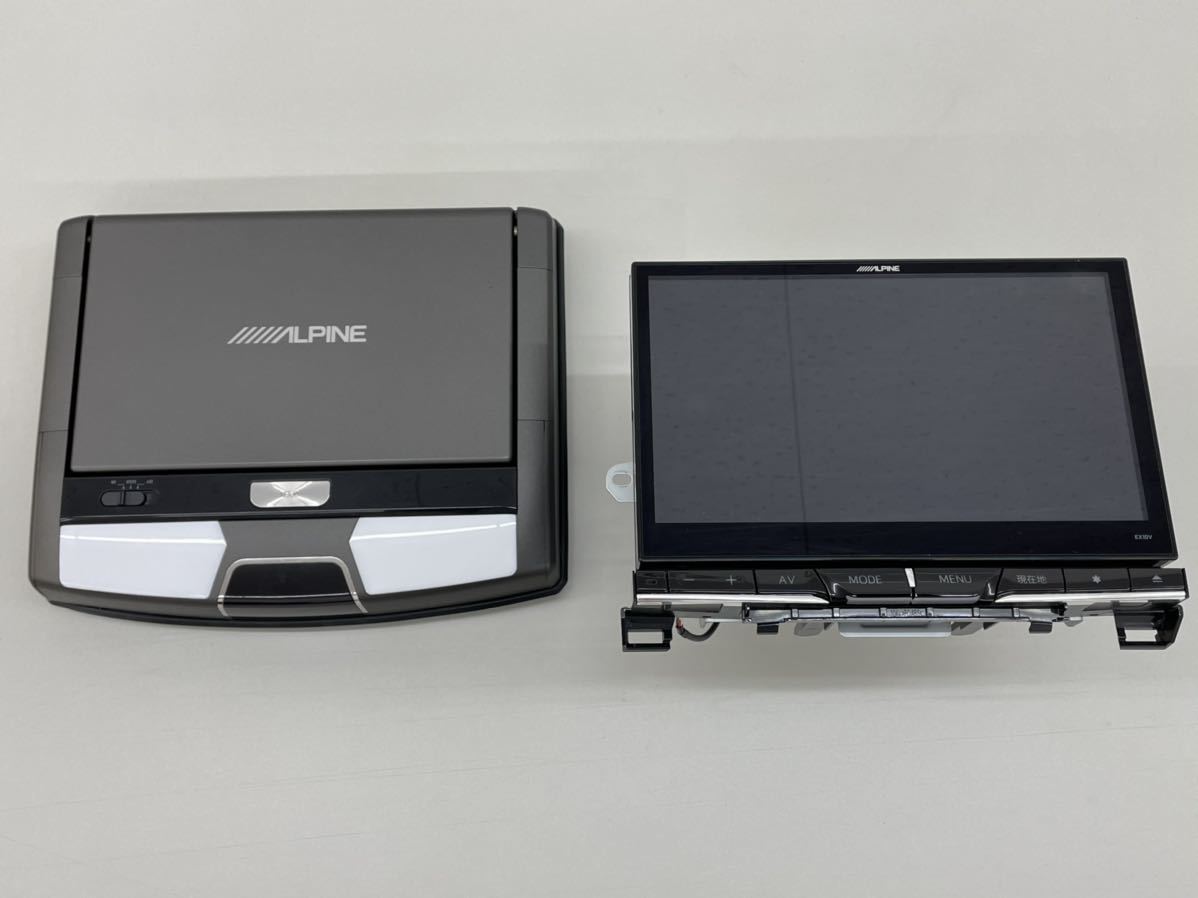 アルパイン BIG X 10インチナビTV EX10V 10.1インチ フリップダウン