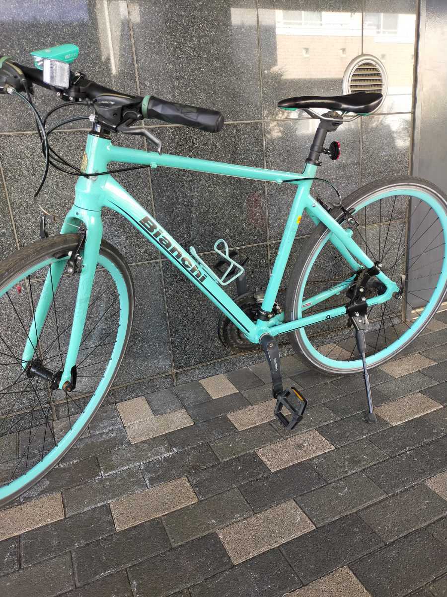 【近隣配送無料！】ビアンキ Bianchi ローマ4 チェレステカラー クロスバイク マウンテンバイク ロードバイク_画像1