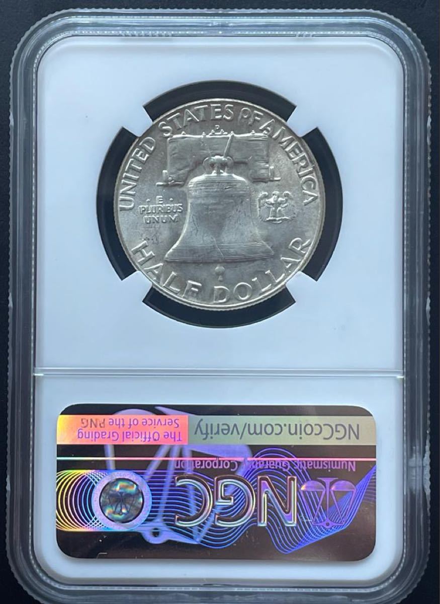 春新作の アンティークコイン コイン 金貨 銀貨 送料無料 1962 Franklin Silver Half Dollar graded MS 64  FBL by NGC tdh-latinoamerica.de
