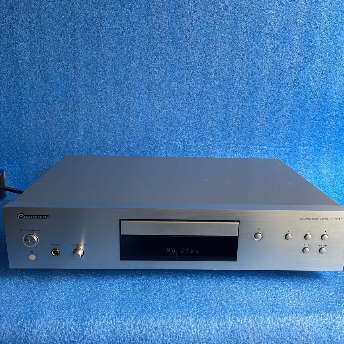 割引卸値 Pioneer コンパクトディスクプレイヤー　pd-30ae通電確認　動作未確認　現状品　美品