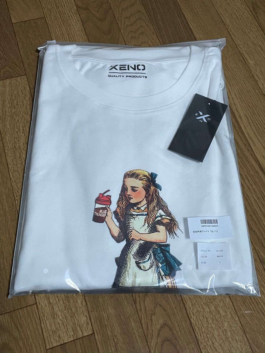 ZENO新商品 AUTH 初回限定品 稀少 非売品 初回特典Tシャツ【白／L】