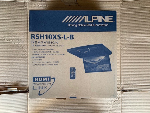 アルパイン ALPINE RSH10XS-L-B スリムリアビジョン liftfreight.com