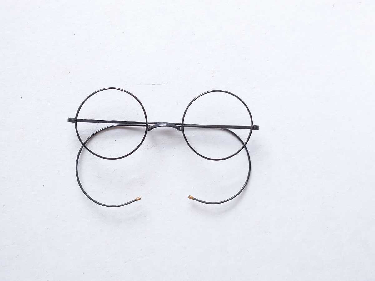 丸眼鏡 15 (検索用語　　ヴィンテージ　　ビンテージ　vintage　丸　丸メガネ