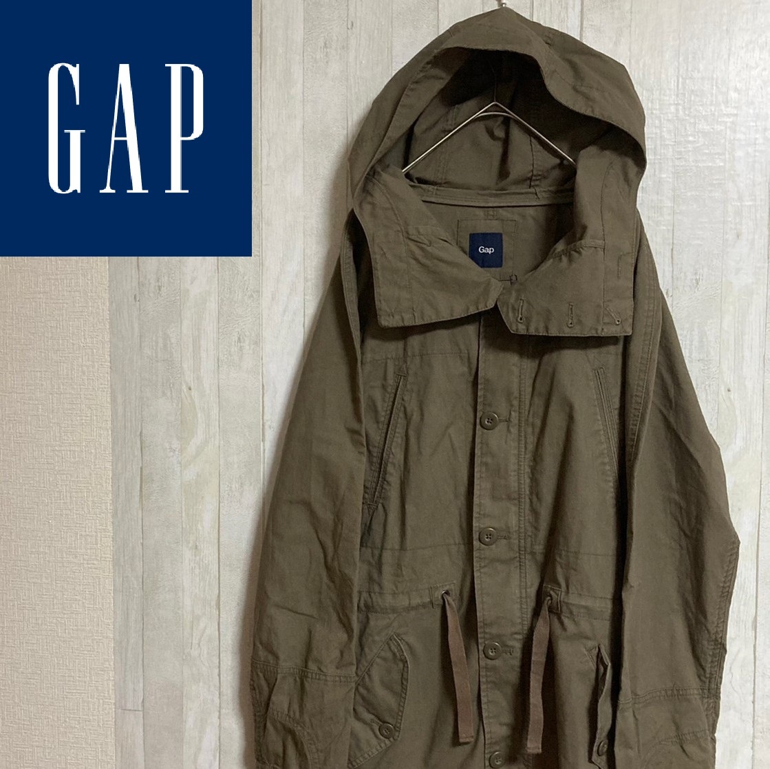 GAP★ギャップ★メンズ フーデット コート★サイズXS　2-31_画像1