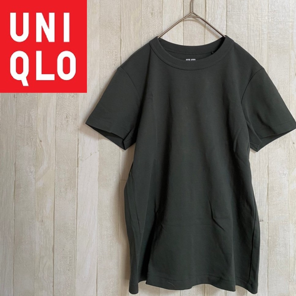 UNIQLO★ユニクロ★クルーネックT★サイズM　2-101_画像1