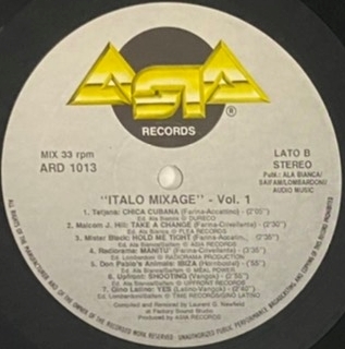 ♪試聴♪Various / Italo Mixage Vol. 1_画像4