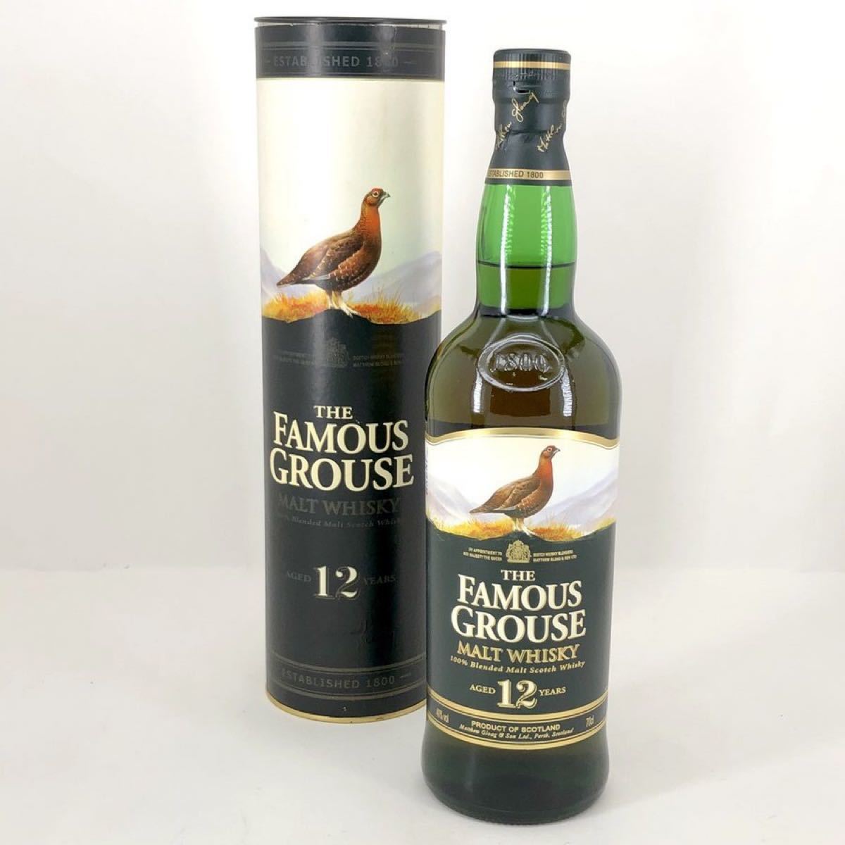 未開封FAMOUS GROUSE【フェイマスグラウス】 12年 700ml | www.yourpoll.co.uk