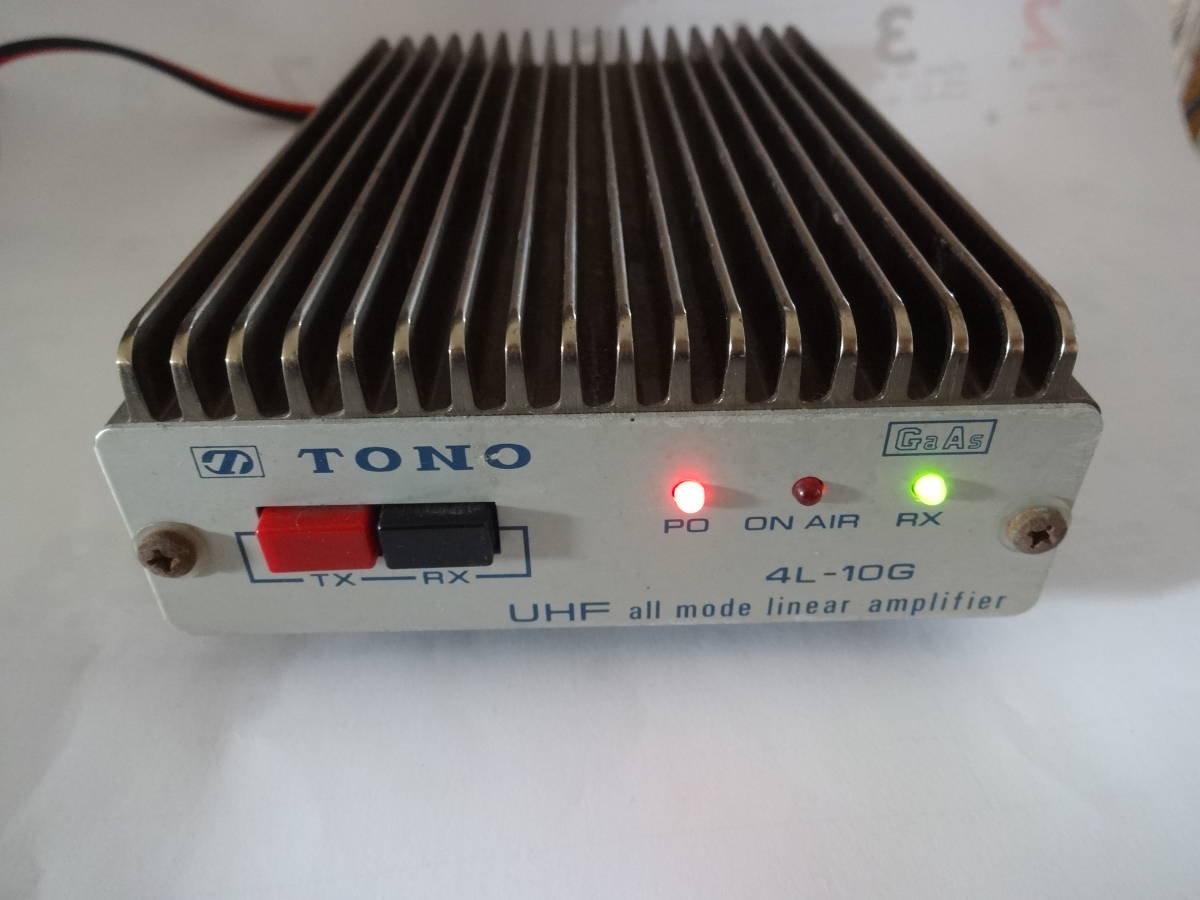 Yahoo!オークション - TONO 4L-10G UHF430MHz用リニアアンプ 中古品 Yahoo!オークション - TONO 4L-10G UHF430MHz用リニアアンプ 中古品