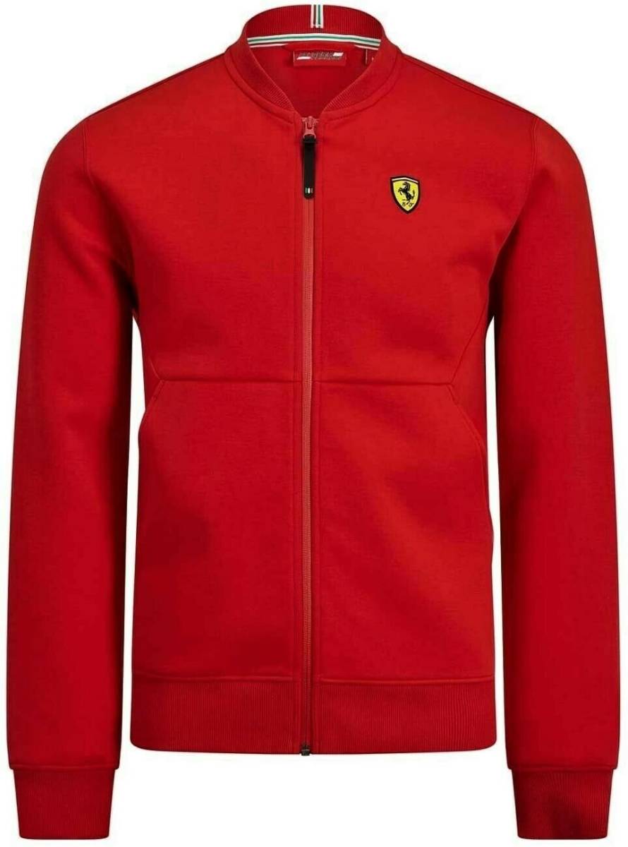 ★送料無料★Scuderia Ferrari Zip up Sweatshirt Jacket フェラーリ オフィシャル ジップアップ ジャケット XXLサイズ_画像1