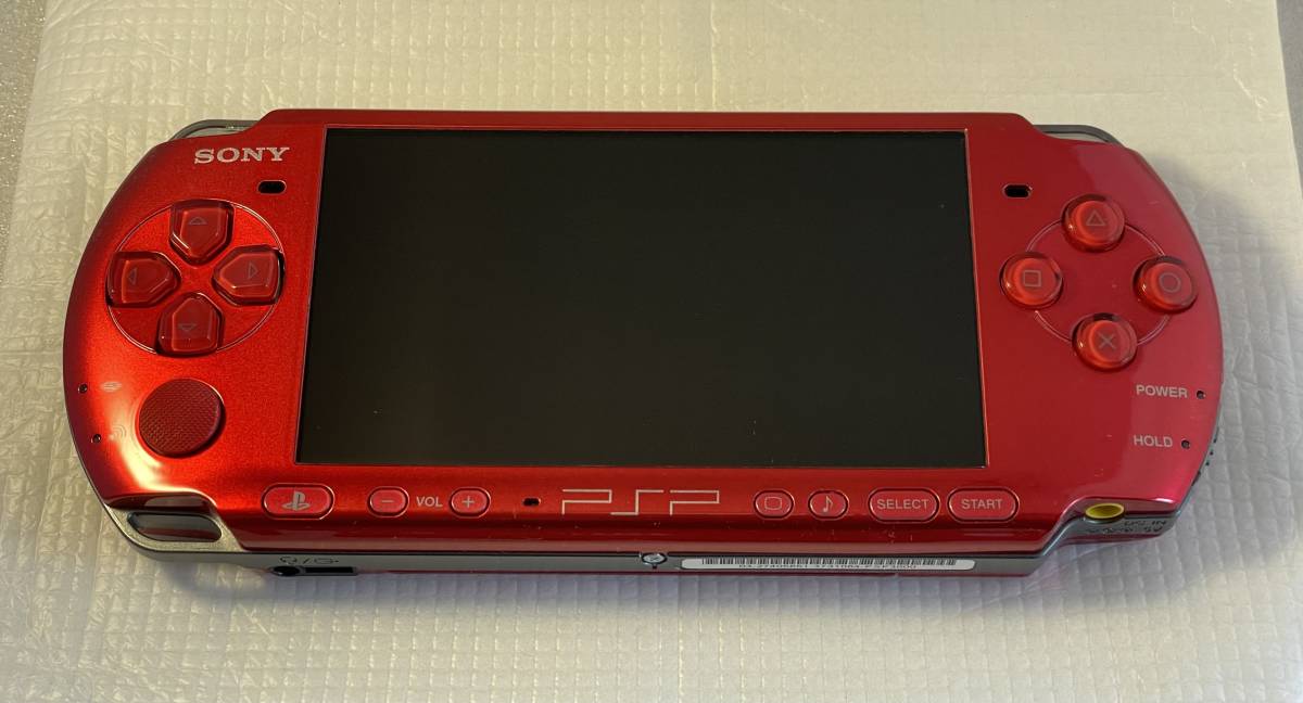 ヤフオク! - 新品同様 PSP 3000 PSP3000 ラディアントレッド