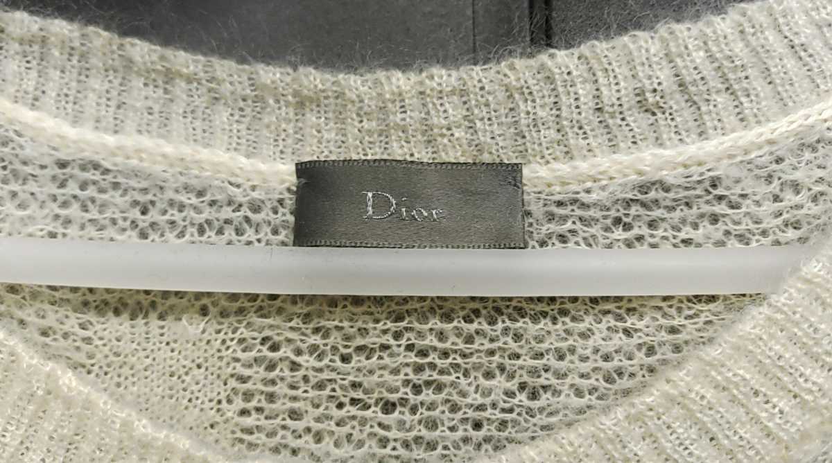 2007AW Dior hommeモヘアニット／ディオールオムエディスリマン