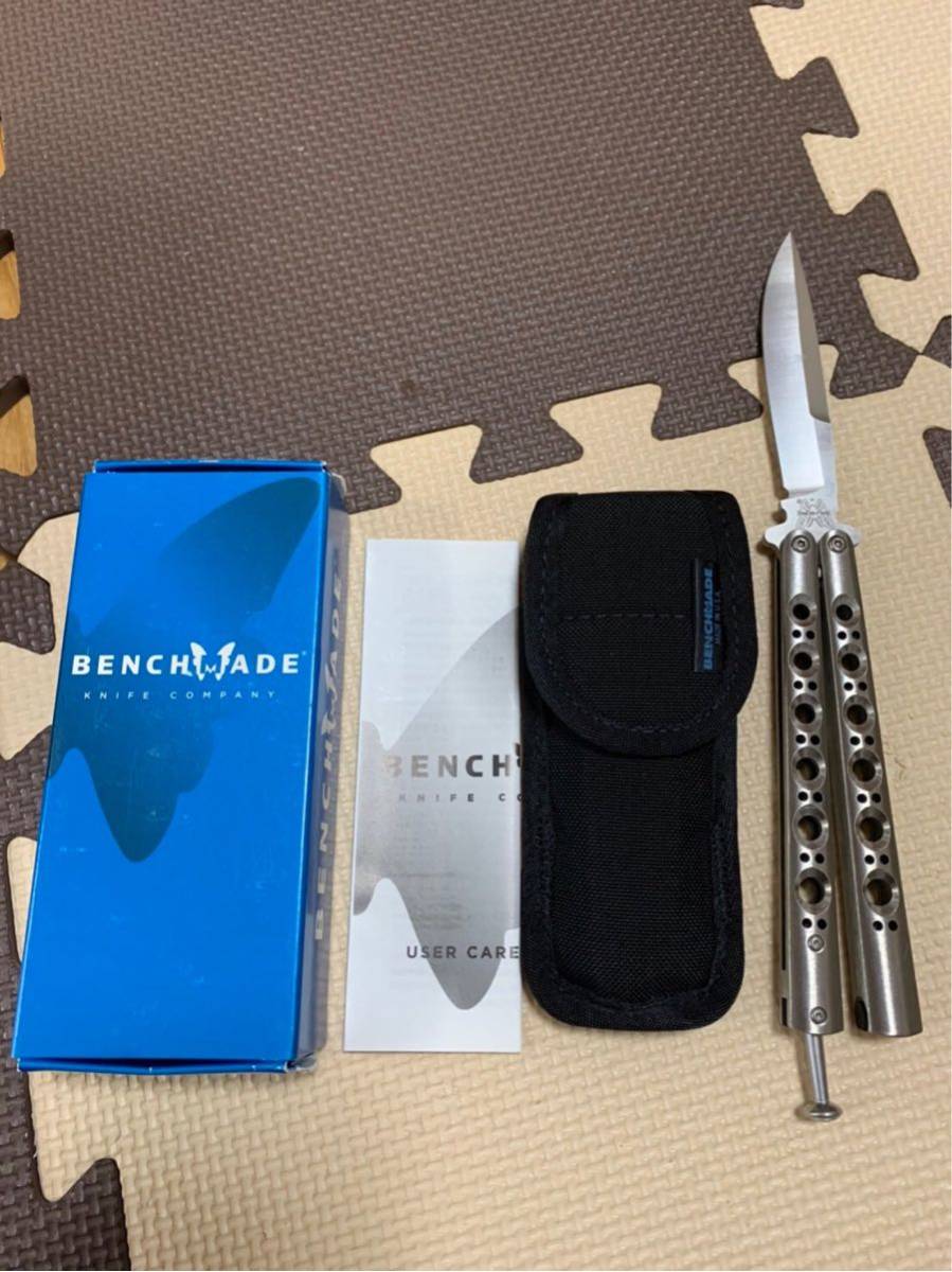 薄いキズ Benchmade ベンチメイド #42 Bali-Song バリソン バタフライ