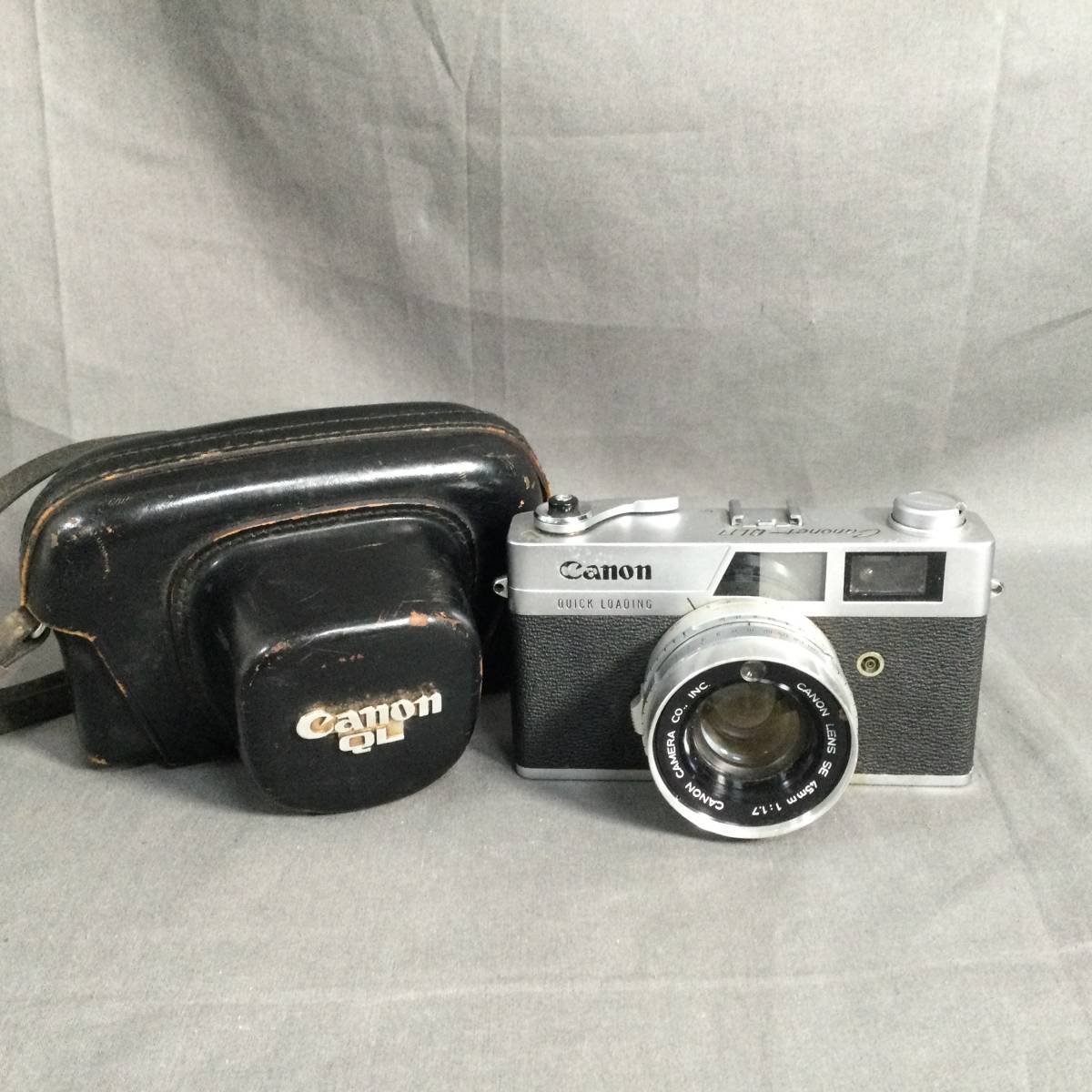 〇　2/24　199626　Canonet-QL17　Canon　QUICK LOADING　LENS SE 45ｍｍ　1：1.7　フィルムカメラ　キャノン_画像7