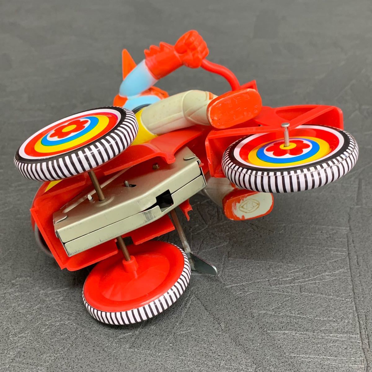 当時物 ゲッター2 三輪車 ソフビ ブリキ 玩具 ゼンマイ 昭和レトロ