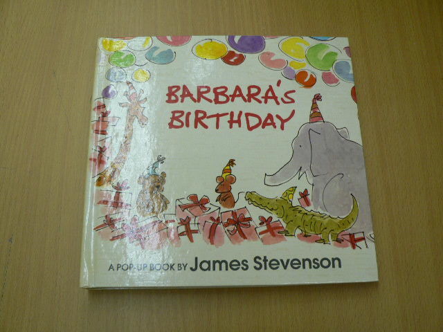 BARBAR\'S BIRTHDAY JAME STEVANSON Stephen son,J device picture book foreign book VⅠ