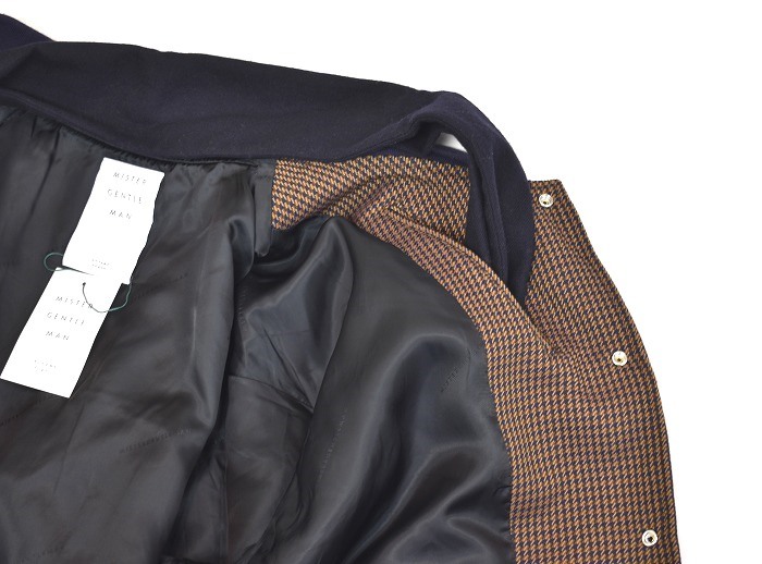 MISTERGENTLEMAN(ミスタージェントルマン) STOLE SLIT BOMBER JACKET